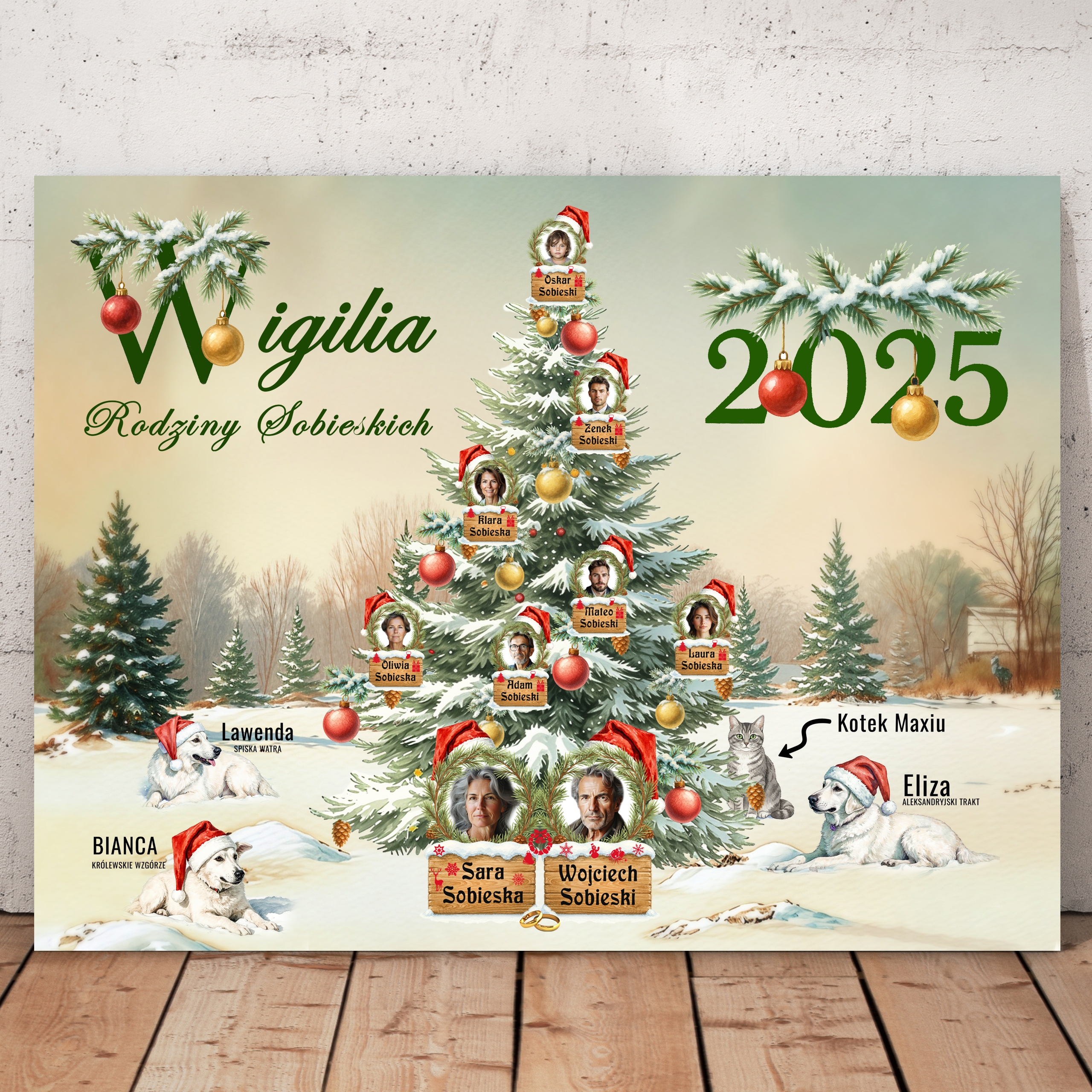 fb ch Świąteczne Drzewo Rodzinne – wyjątkowy obraz, który łączy pokolenia