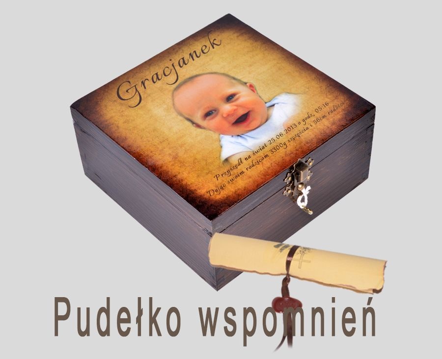Pudełko wspomnień zakątek pamiatek